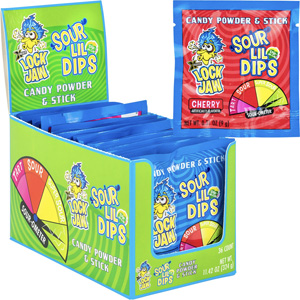 Xtreme Lock Jaw Sour Lil Dips 36Pcs - Sour Lil Dips Product Shot - aa Global - DB62762